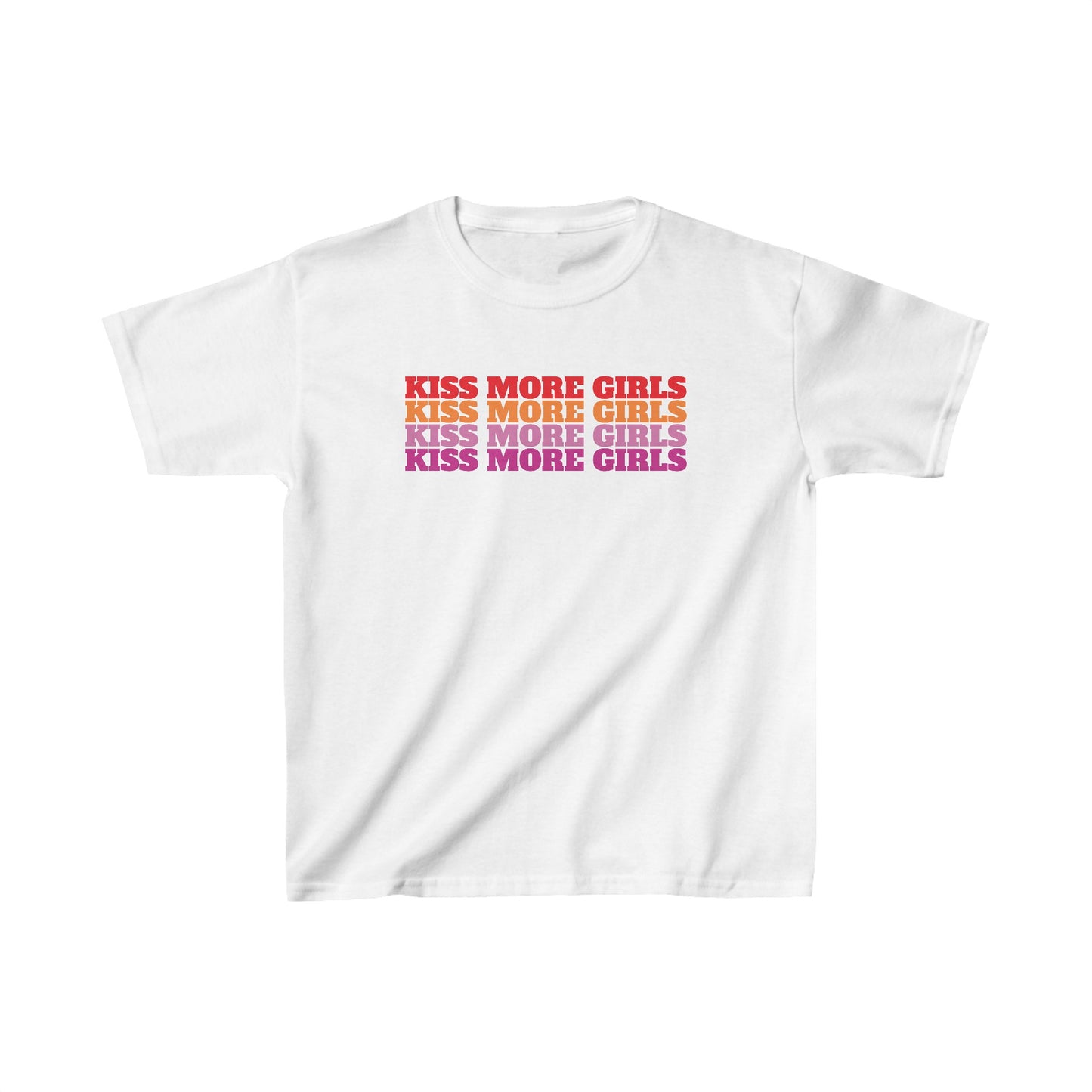 Kiss More Girls Baby Tee