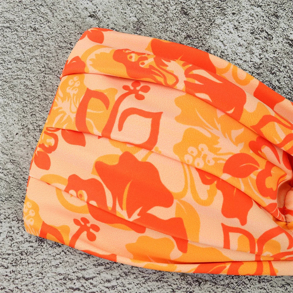 Ring Detail Bandeau Bikini