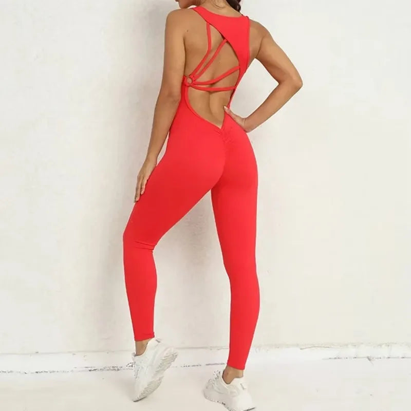 Asymmetric Cut Out Jumpsuit