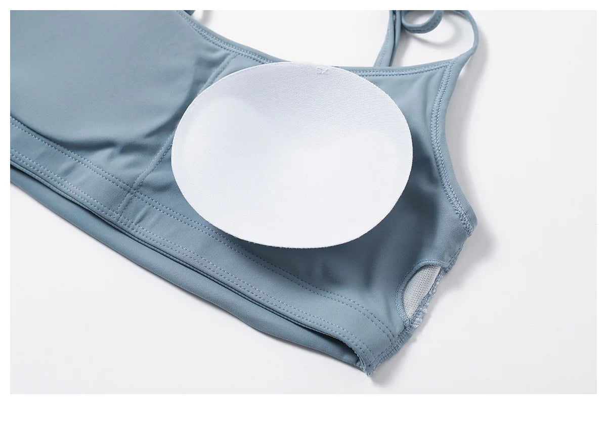 Twist Back Sports Bra