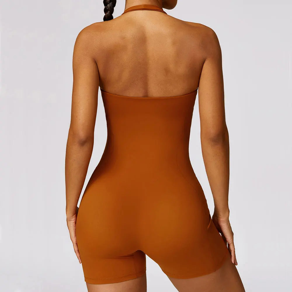 Halter Neck Unitard