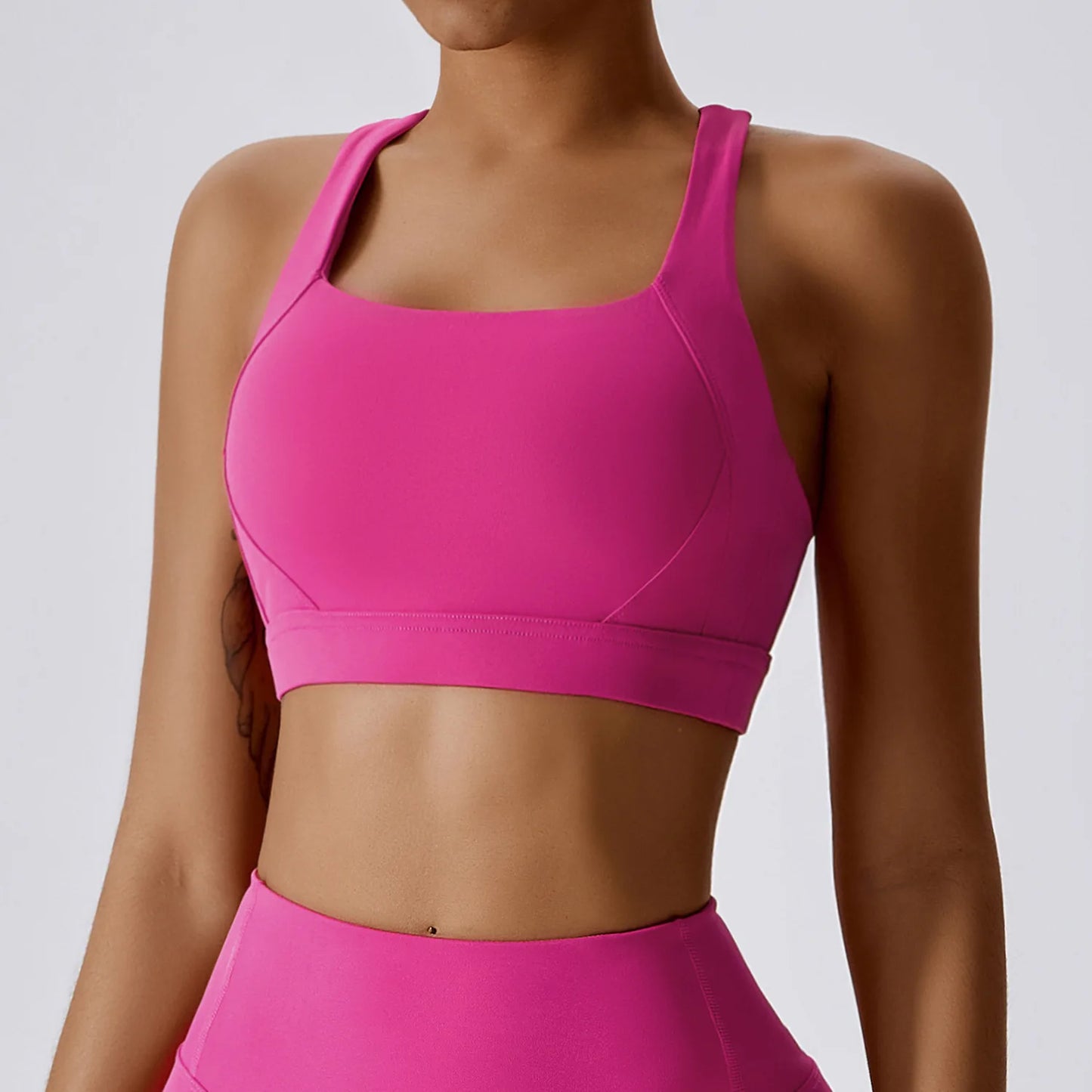 Cross Back Sports Bra