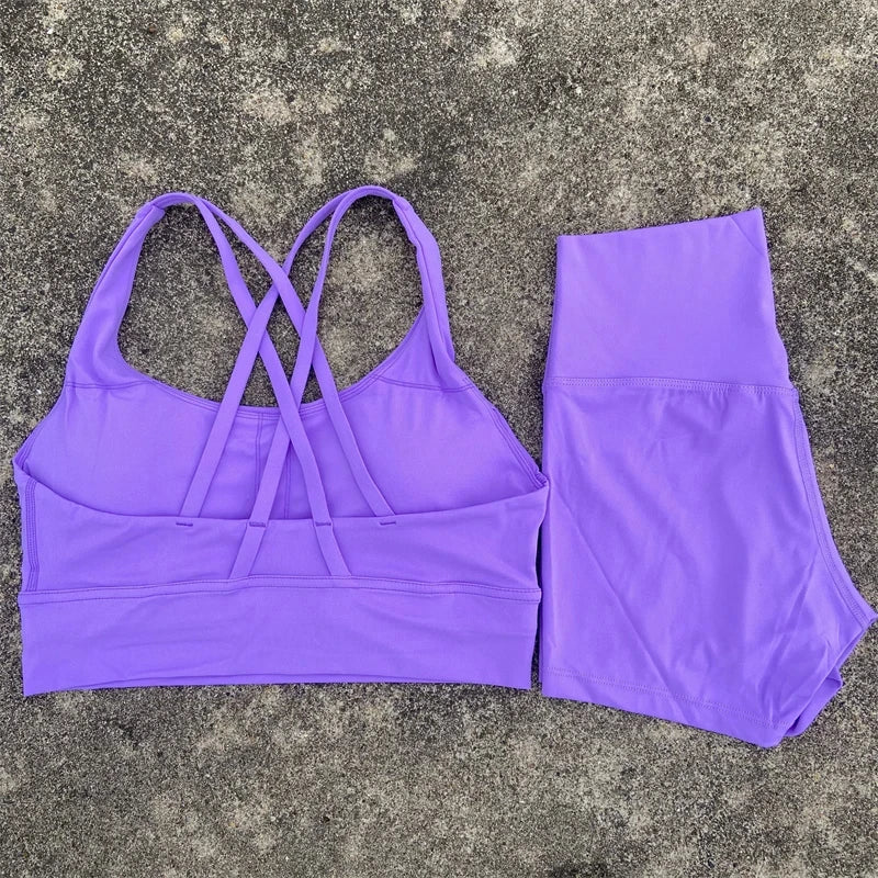 Shorts and Bra Set