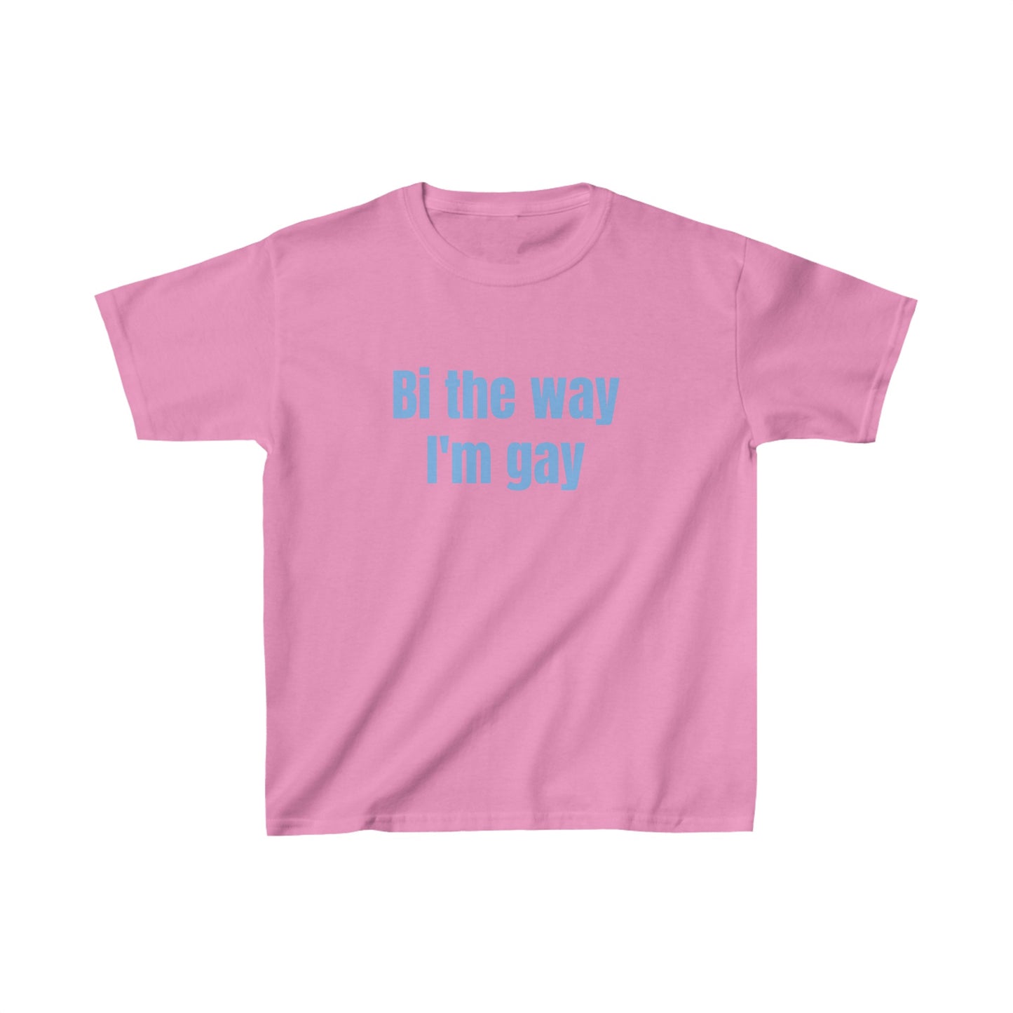 Bi the Way Baby Tee