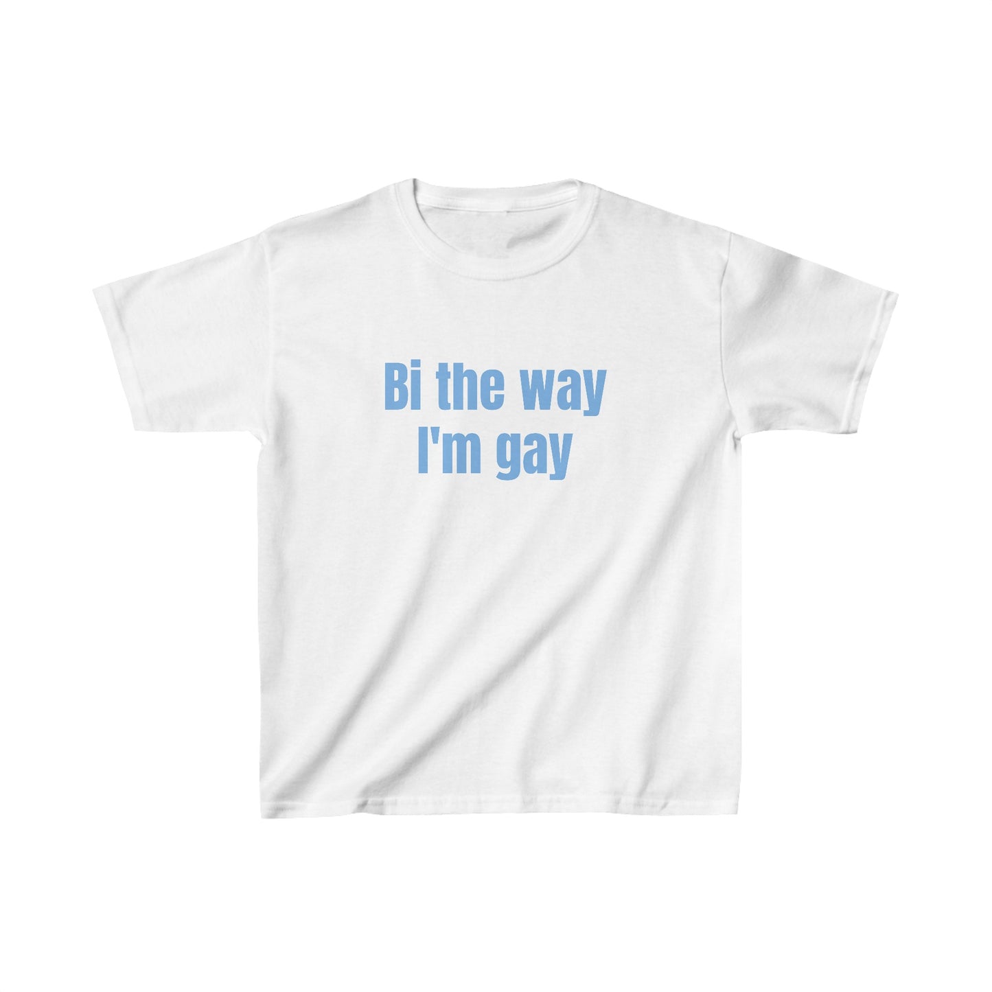 Bi the Way Baby Tee