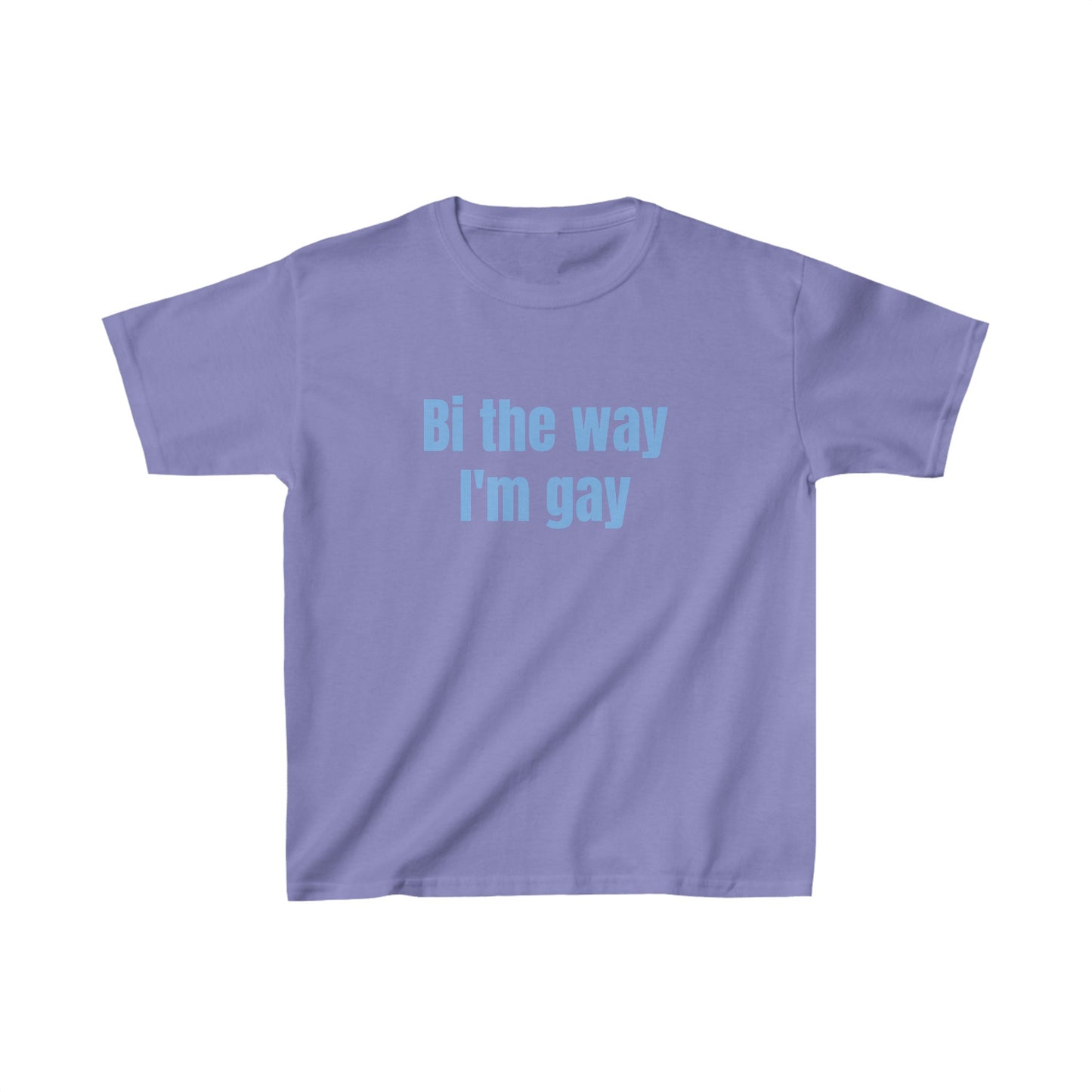 Bi the Way Baby Tee