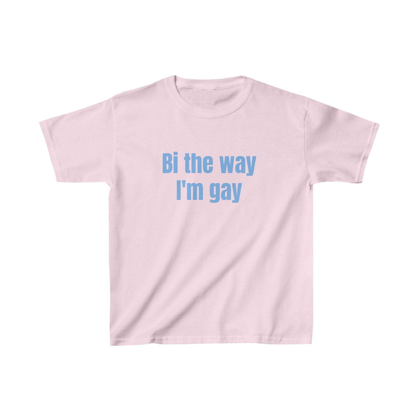 Bi the Way Baby Tee