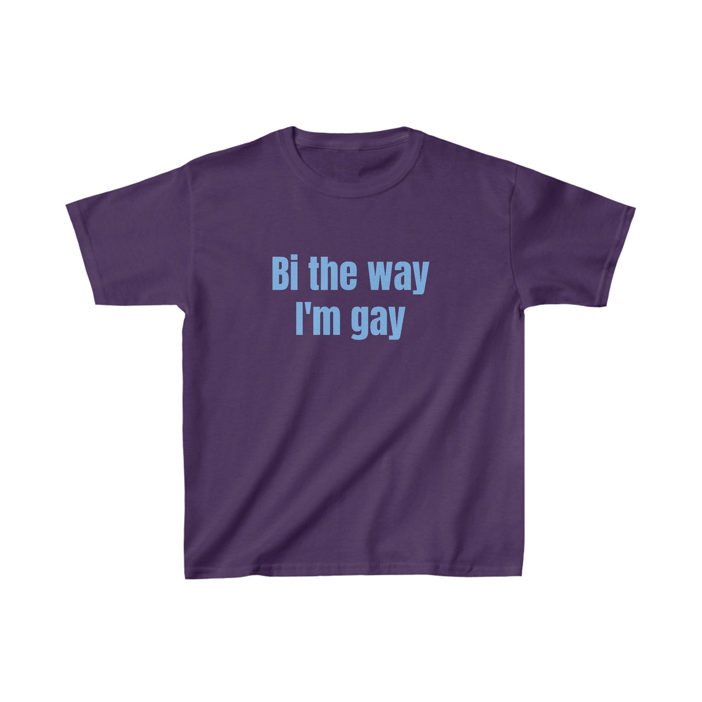 Bi the Way Baby Tee