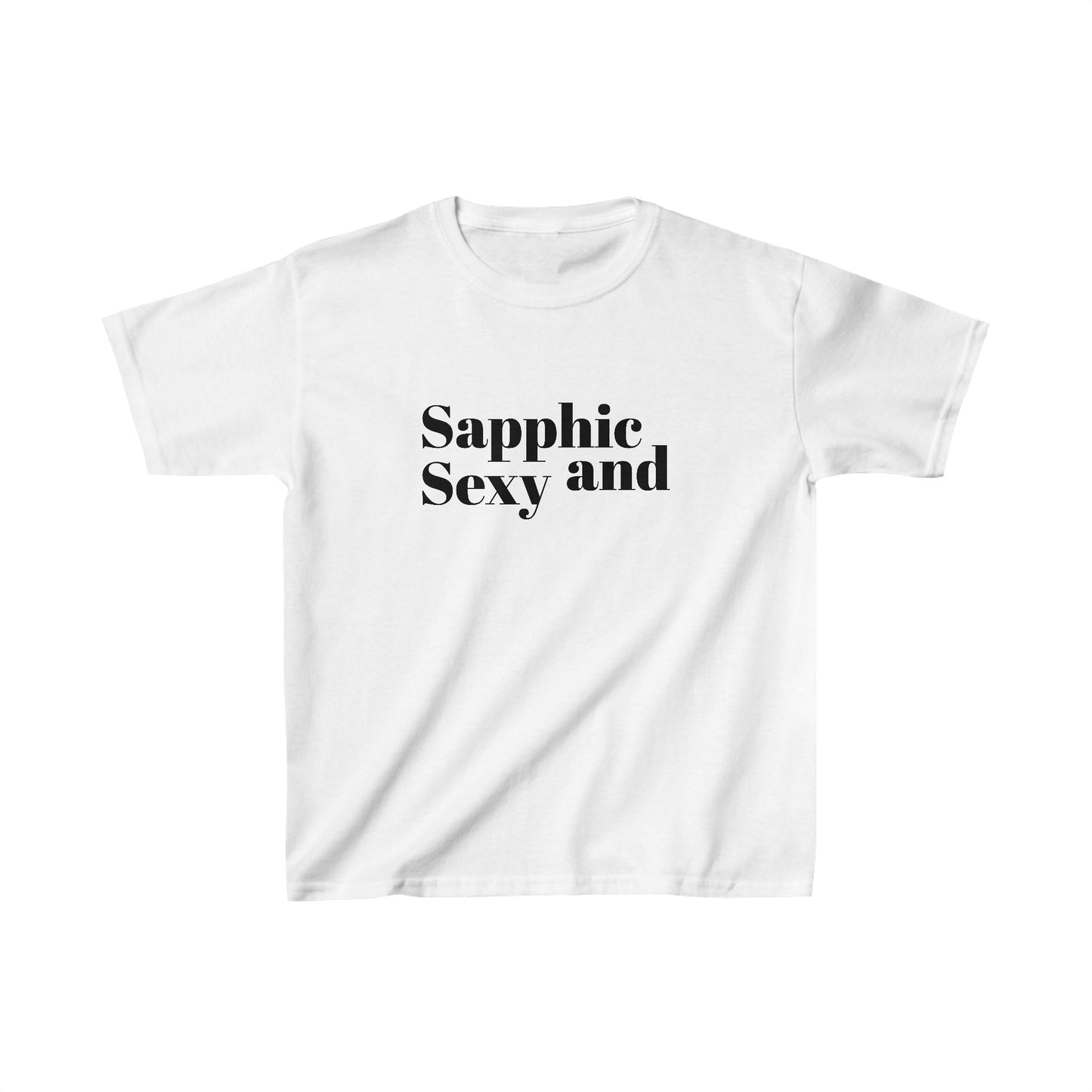 Sapphic and Sexy Baby Tee