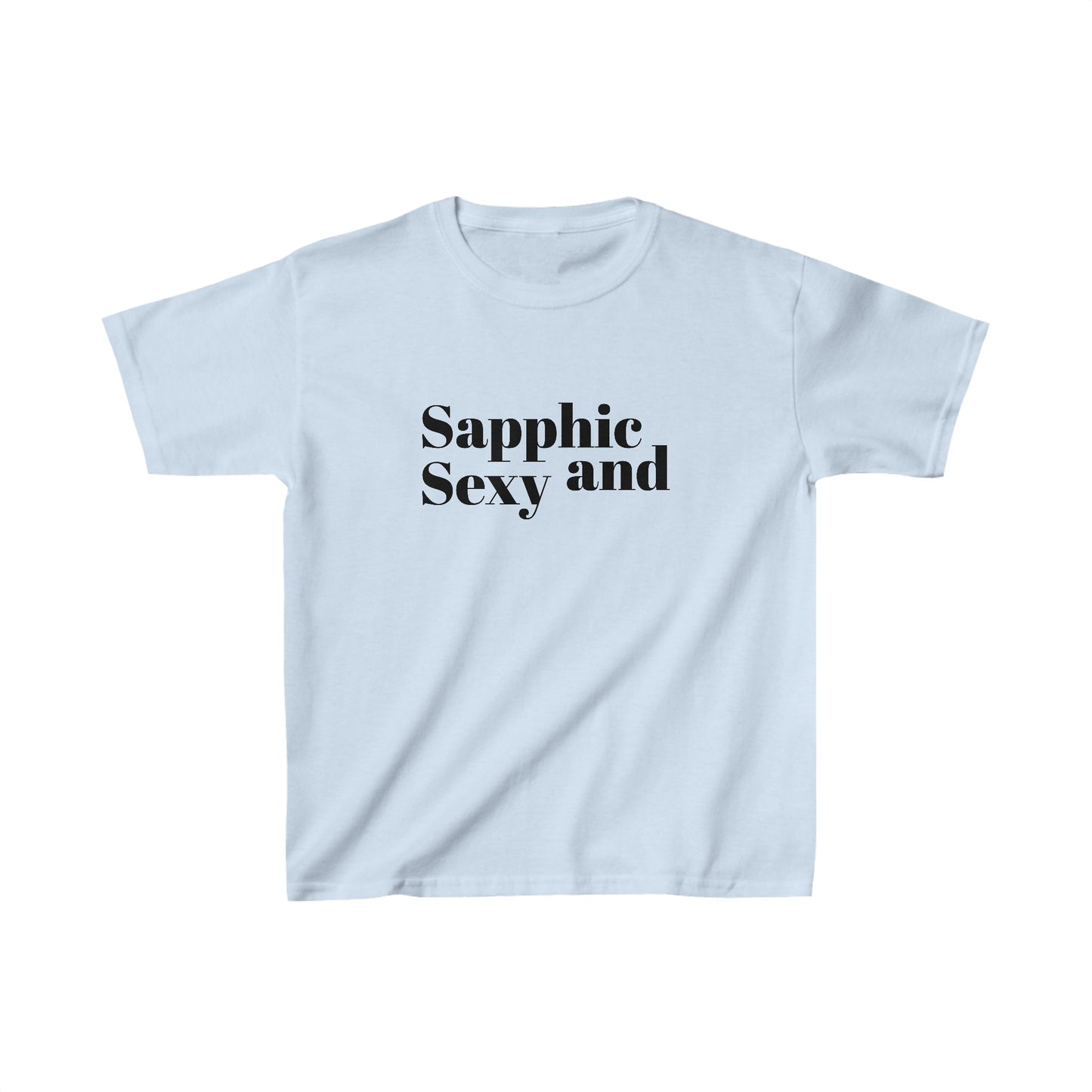 Sapphic and Sexy Baby Tee